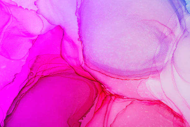 istock Colorful abstract background made of alcohol ink technique. 1174713616