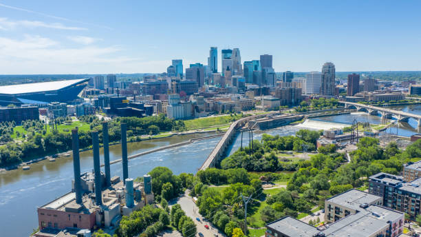 istock Aerial downtown Minneapolis 1174714236