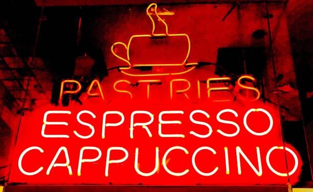 istock espresso cappuccino neon 1174716844