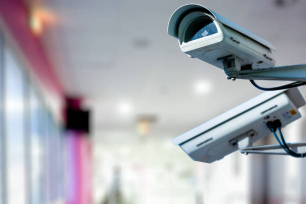 istock CCTV Security Camera operating in hospital 1174725161