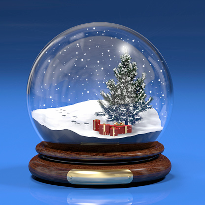Snow-ball Toy Glass Ball