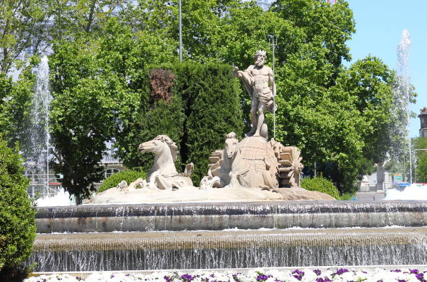 istock Neptune fountain historical monument Madrid Spain 1174739647