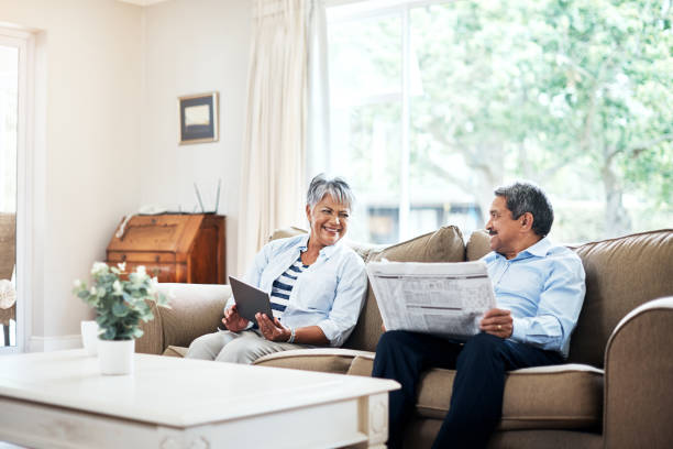istock Laughing together about what they reading 1174740650