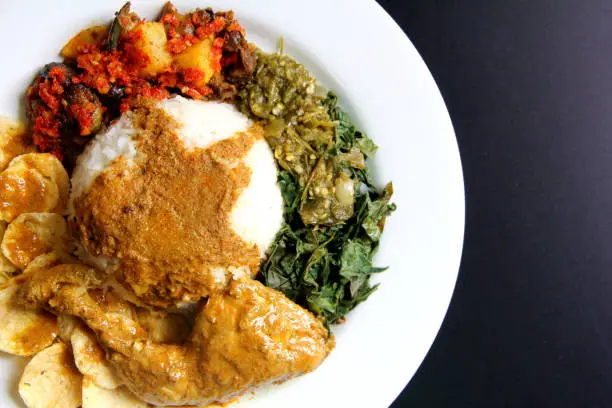 Photo of Padang Rice with Chicken Curry - Nasi Padang