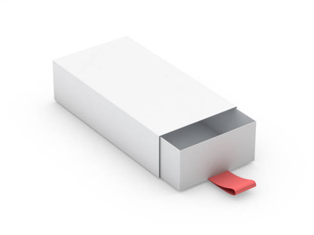istock White box mock up isolated on white background. 3D 1174766547