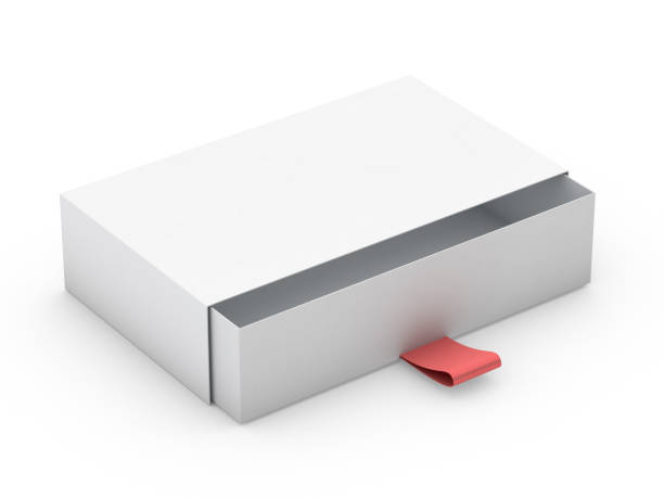 istock White box mock up isolated on white background. 3D 1174766555