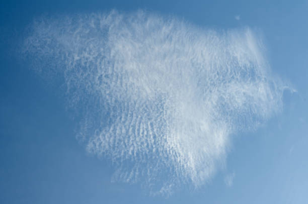 Cloudy Blue Sky. stock photo