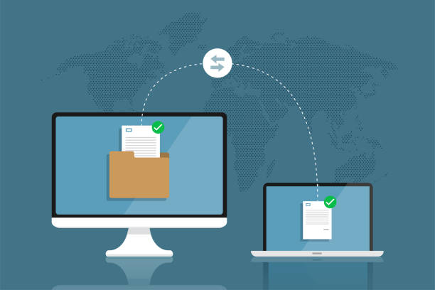 Computer Migrate 110+ Cloud Computer Migration Stock Illustrations, Royalty-Free Vector ...