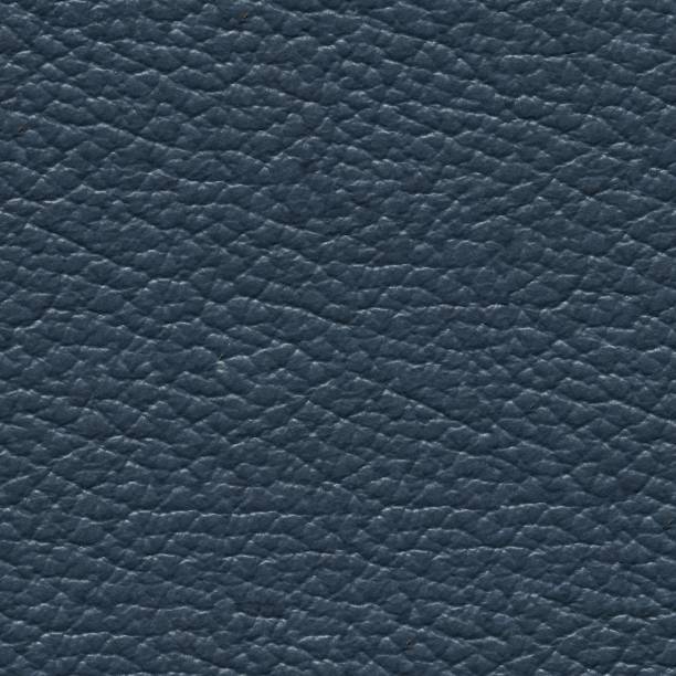 istock New stylish blue leather background for your interior. 1174781752