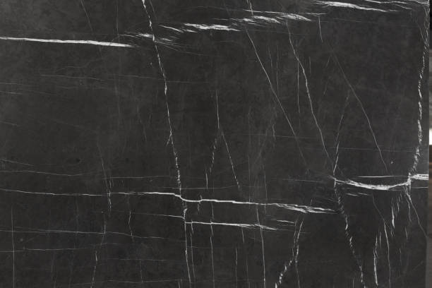 istock Abstract natural marble black and white, marble black stone. High resolution photo. 1174782065