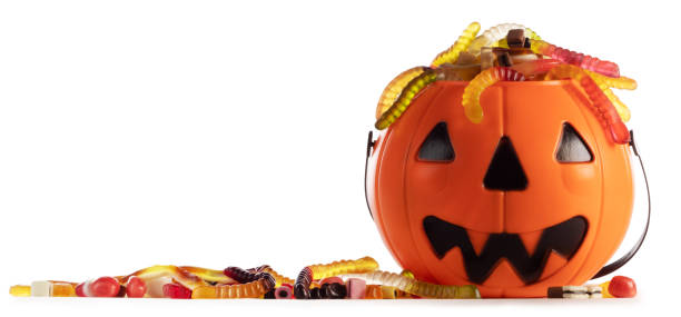 istock Sweets in Halloween bag isolated 1174783628