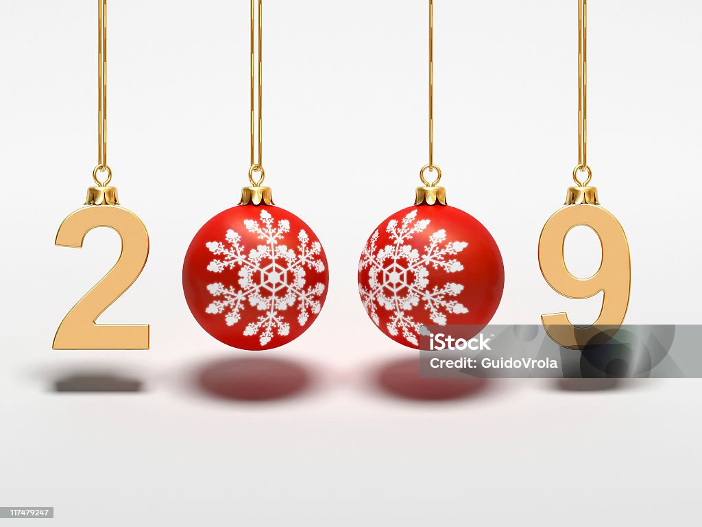 The new year 2009  2009 Stock Photo