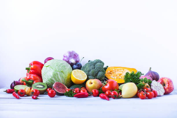 istock Collection vegetables and fruits. 1174798805