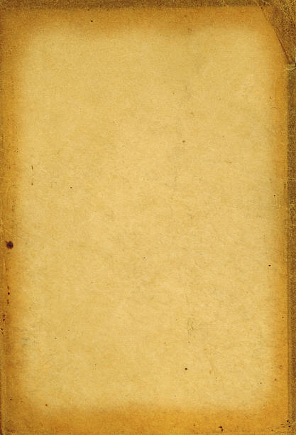 istock Old  brown paper with stained edges 117480276