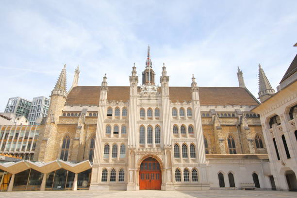 istock Guildhall historical building London UK 1174803614