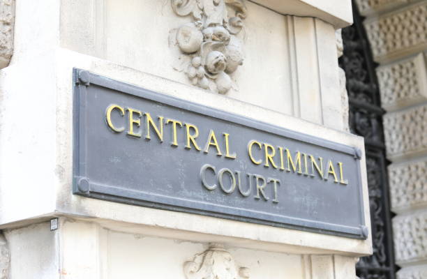 Central Criminal Court London UK stock photo