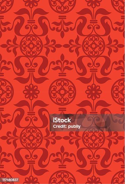 Red Pattern Stock Illustration - Download Image Now - Backgrounds ...