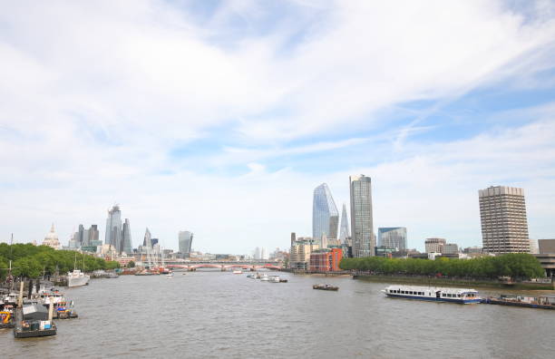 istock River Thames cityscape London UK 1174809967