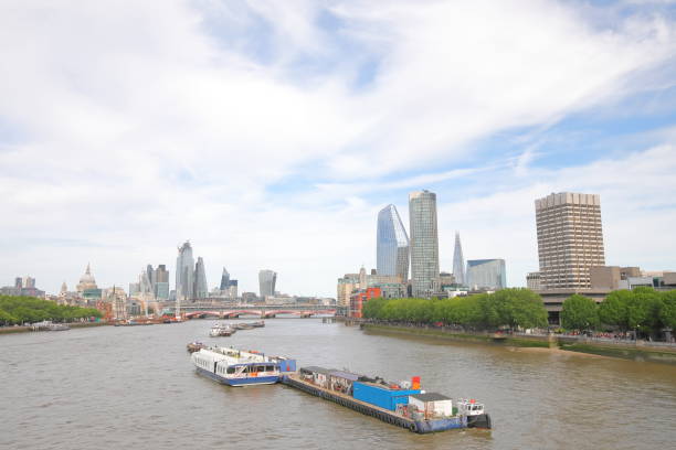 istock River Thames cityscape London UK 1174810319