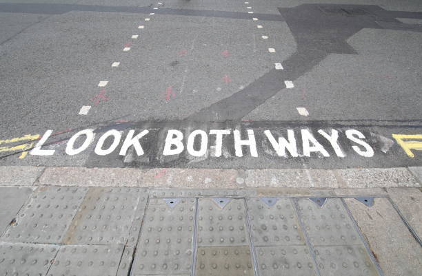 istock Look both ways sign pedestrian crossing London UK 1174817342