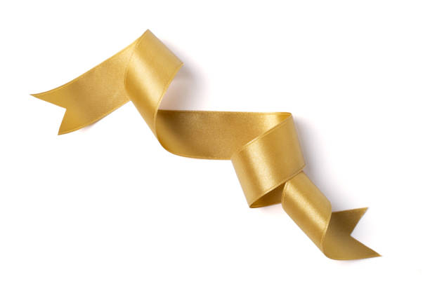 istock gold banners ribbons label on white background 1174817805
