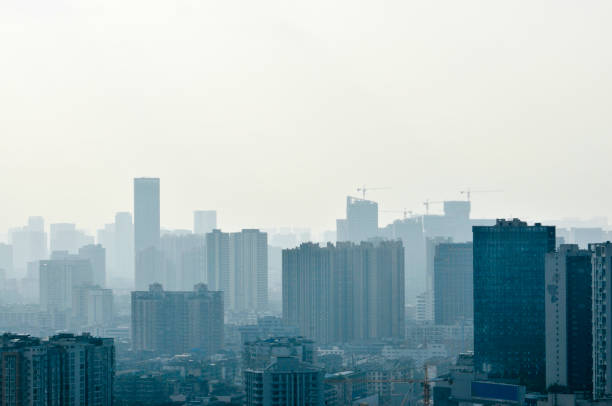 istock City skyline in sunrise,Chengdu,China 1174819196