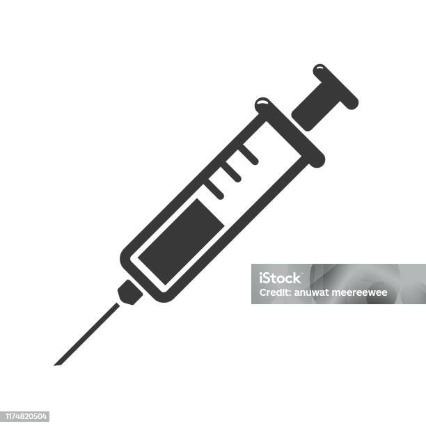 注射器圖示向量醫生經常使用注射器來預防和治療惡性疾病向量圖形及更多針筒圖片 - 針筒, 注射疫苗, 圖示