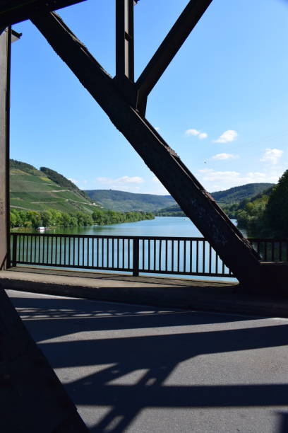 istock iron bridge double-decker bridge Alf - Bullay 1174821443