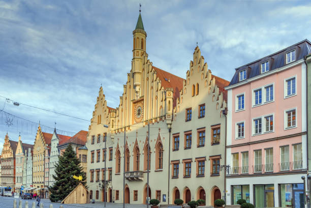 istock Old Town street in Landshut, Germany 1174823426