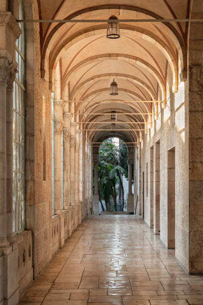 Outdoor Corridor at the Old YMCA in Jerusalem