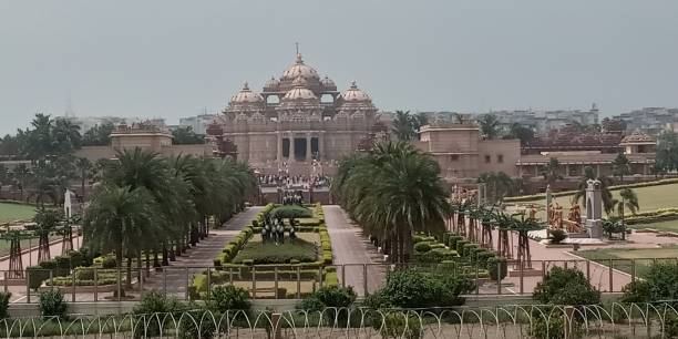 istock Swami narayan akshardham Temple in delhi 1174825852