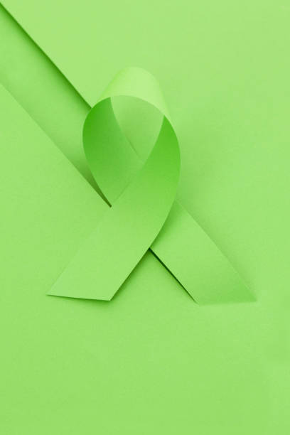non hodgkin's lymphoma  awareness ribbon - non hodgkin lymphoma imagens e fotografias de stock
