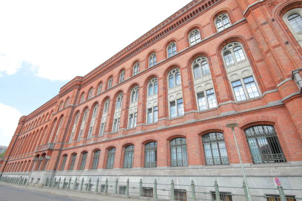 istock Red Town Hall Red town hall Berlin Germany 1174828582