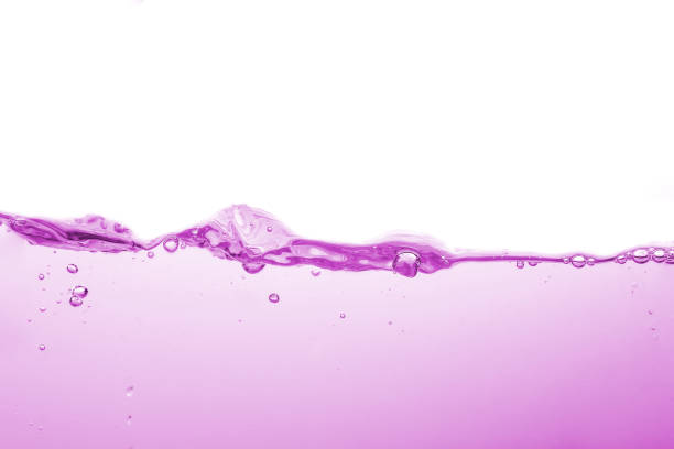 istock Water splash or water wave with bubbles of air on the background. 1174842124