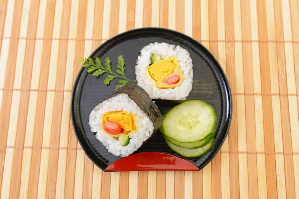 istock Japanese traditional cuisine Makizushi 1174847458
