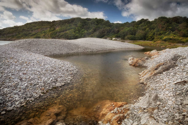 istock The river at Pwll Du Bay 1174849711