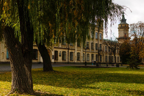 istock Autumn Landscape in the park 1174851838