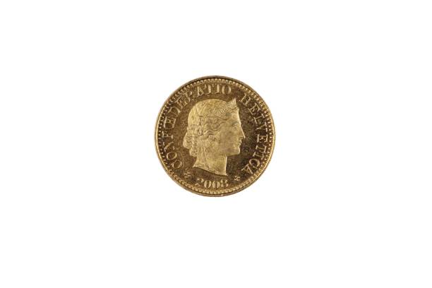 istock A Swiss five centimes coin isolated on a white background 1174867570