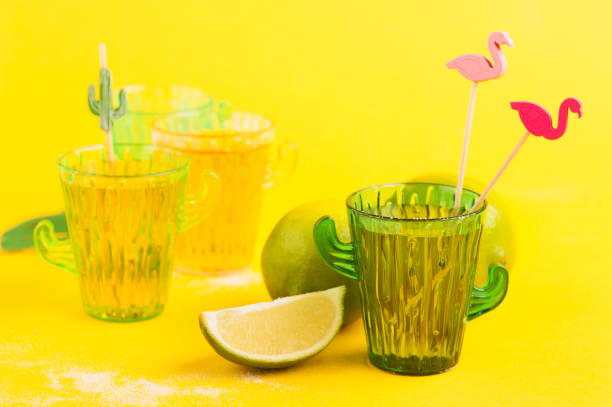 istock tequila in cactus glass with limes 1174870557