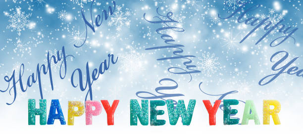 istock Merry Christmas and Happy New Year Greeting Card 1174874021