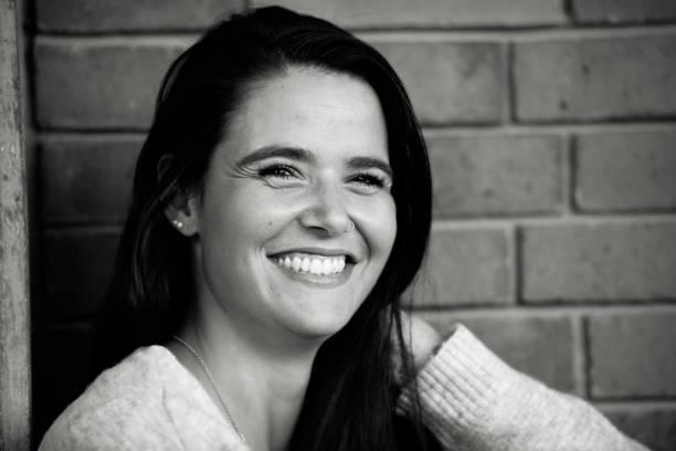 istock Happy young woman portrait 1174874343