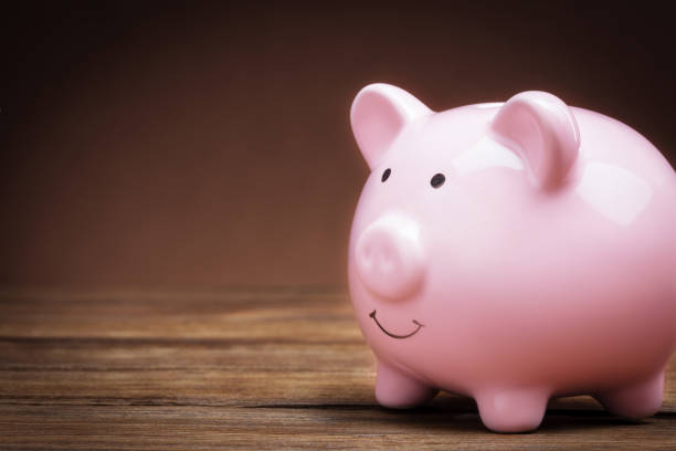 istock piggy bank on wood 1174879781