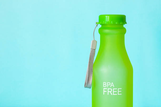 istock plastic reusable water bottle on a color background 1174881568