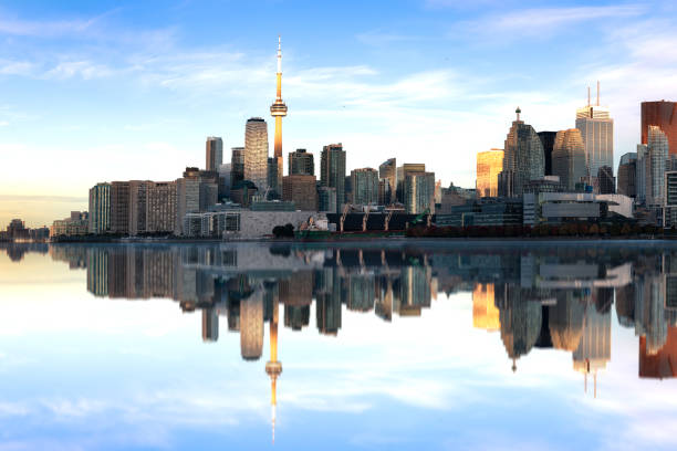 istock Toronto skyline at the morning 1174882478