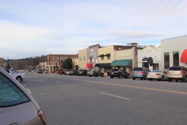 istock southern small town street 1174882877