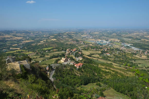 istock View from Torriana medieval fortress, Italy 1174885987