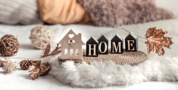 istock Still life home decor in a cozy home. 1174888992