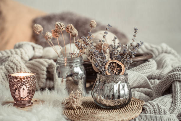 istock Autumn still Life home decor in a cozy house. 1174888997