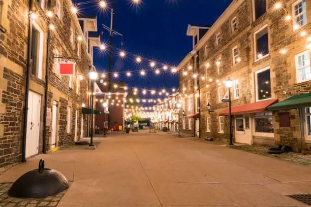 Photo of Historic Warehouses Along the Halifax Waterfront