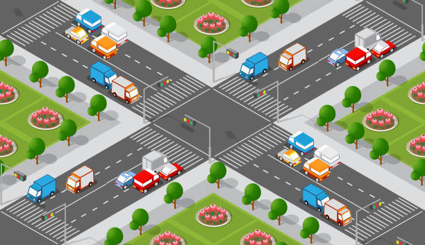 Isometic Intersection 1,800+ Isometric Intersection Stock Photos, Pictures & Royalty-Free ...